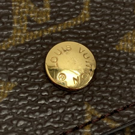  LOUIS VUITTON ルイヴィトン モノグラム ポルトモネ ビエ トレゾール M61730 2つ折り財布