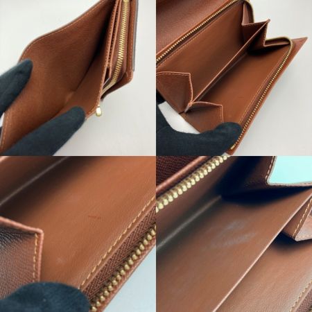  LOUIS VUITTON ルイヴィトン モノグラム ポルトモネ ビエ トレゾール M61730 2つ折り財布