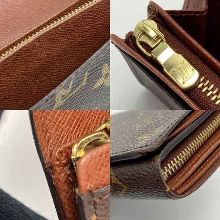  LOUIS VUITTON ルイヴィトン モノグラム ポルトモネ ビエ トレゾール M61730 2つ折り財布