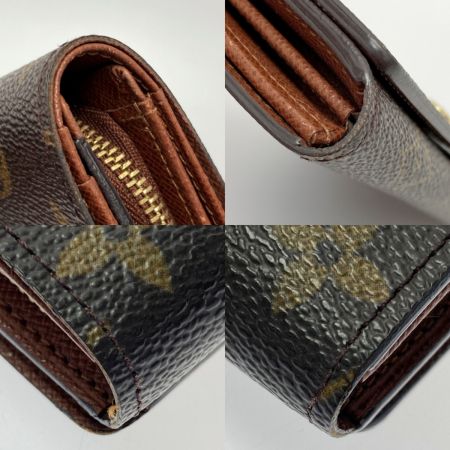  LOUIS VUITTON ルイヴィトン モノグラム ポルトモネ ビエ トレゾール M61730 2つ折り財布