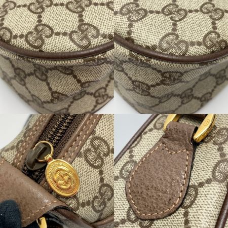  GUCCI グッチ GG シェリーライン ショルダーバッグ 001.754.6177 オールドグッチ PVC×レザー