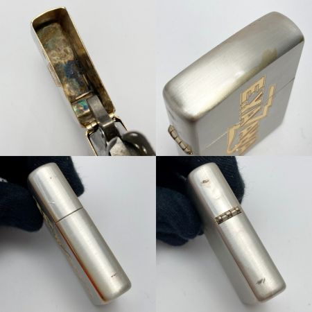 中古】 ZIPPO ジッポー ライター 1995年製 E.YAZAWA 矢沢永吉 ロゴ 