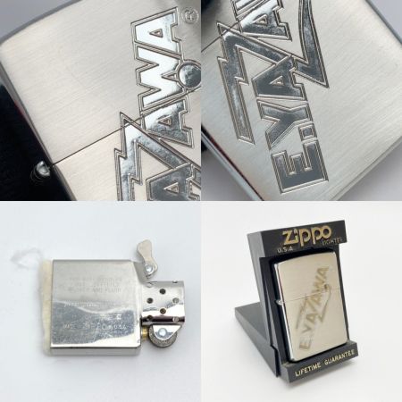  ZIPPO ジッポー ライター 1995年製 E.YAZAWA 矢沢永吉 ロゴ シルバー ケース有