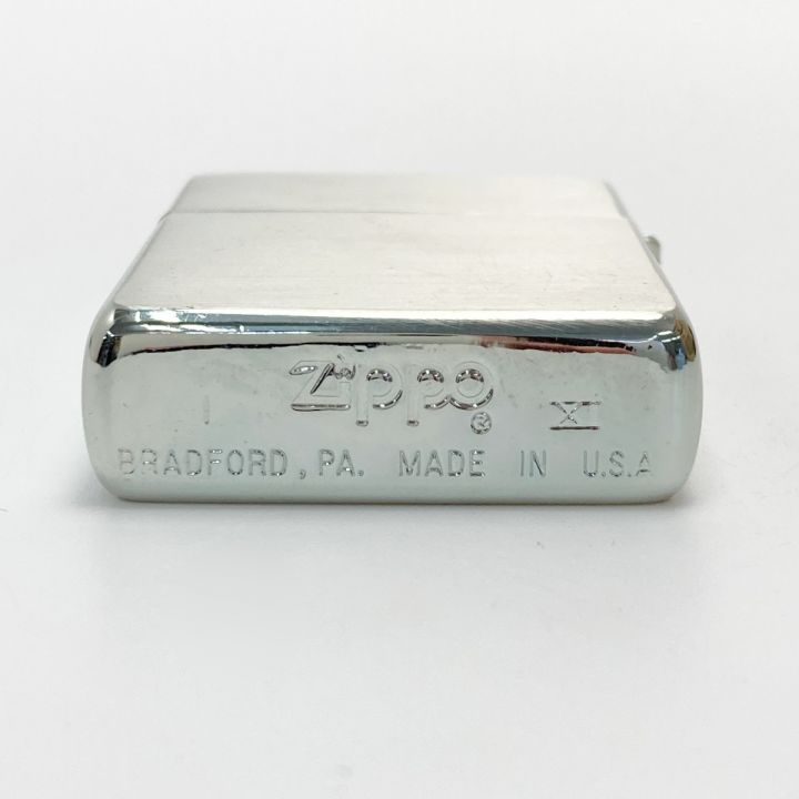 ZIPPO ジッポー ライター 1995年製 E.YAZAWA 矢沢永吉 ロゴ シルバー ケース有｜中古｜なんでもリサイクルビッグバン