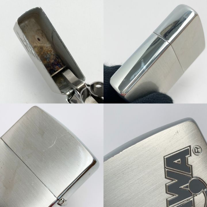 ZIPPO ジッポー ライター 1995年製 E.YAZAWA 矢沢永吉 ロゴ シルバー ケース有｜中古｜なんでもリサイクルビッグバン