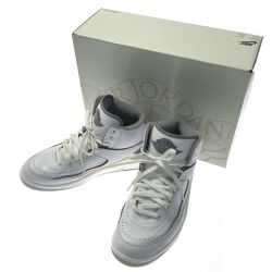 ☆☆ NIKE ナイキ AIR JORDAN 2 RETRO スニーカー  SIZE 27.5cm メンズ DR8884 100 ホワイト 箱付き Bランク