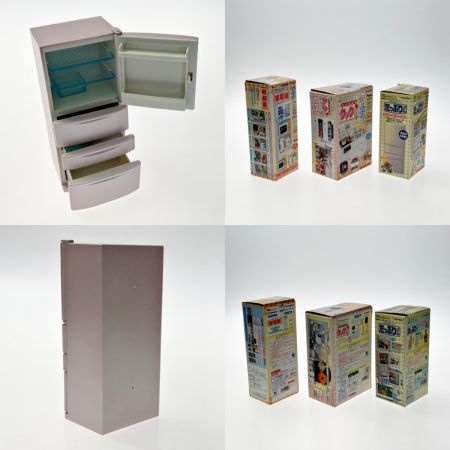   ぷちサンプルシリーズ 家電棚 クックさん ぷち冷蔵庫たっぷりさん 専用ディスプレイケース