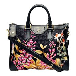 ☆☆ Salvatore Ferragamo サルヴァトーレフェラガモ ガンチーニ FZ-21 1074 ピンク 2WAYバッグ レディース 布袋有 Bランク