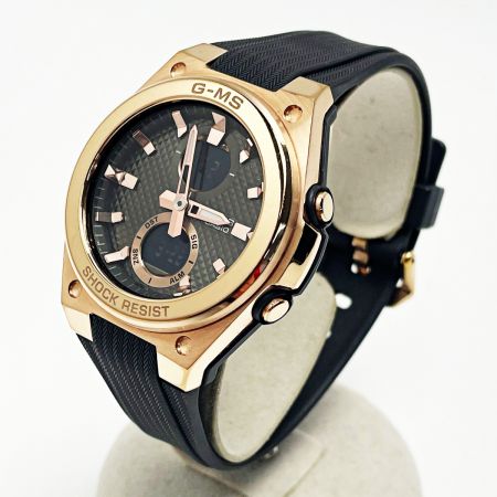  CASIO カシオ Baby-G G-MS MSG-C100G-1AJF ブラック クォーツ デジアナウォッチ ラバー レディース 腕時計