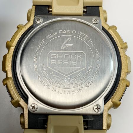 CASIO カシオ G-SHOCK クォーツ ラバー GA-110GD-9AJF デジアナウォッチ メンズ 腕時計