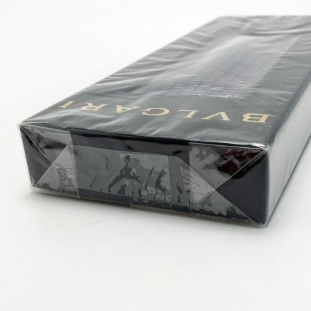  BVLGARI ブルガリ Tie In Linea ライン ネクタイ ブラック シルク 箱有
