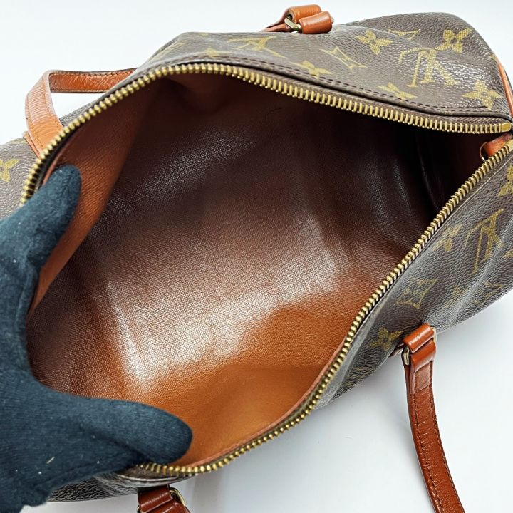 LOUIS VUITTON ルイヴィトン モノグラム パピヨンGM M51365 ブラウン ハンドバッグ レディース  ゴールド金具｜中古｜なんでもリサイクルビッグバン