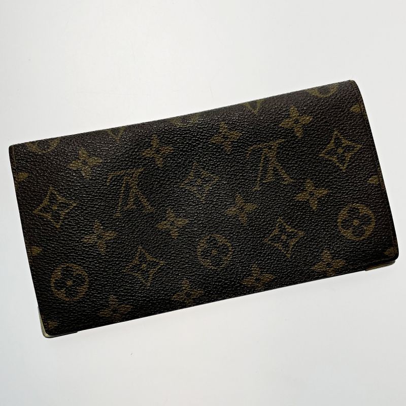 中古】 LOUIS VUITTON ルイヴィトン モノグラム ポルトシェキエ ...