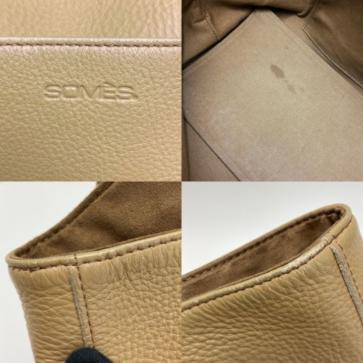 Somes Saddle ソメスサドル オルター トートバッグ M ベージュ レザー