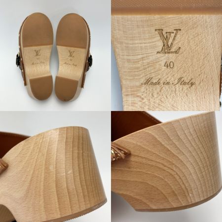 中古】 LOUIS VUITTON ルイヴィトン コテージ・ライン SIZE40 CL1200 サボサンダル モノグラム  レザー｜総合リサイクルショップ なんでもリサイクルビッグバン オンラインストア