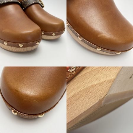  LOUIS VUITTON ルイヴィトン コテージ・ライン SIZE40 CL1200 ブラウン サボサンダル モノグラム レザー