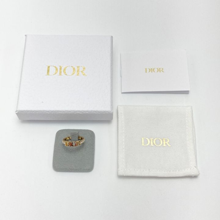 Christian Dior クリスチャンディオール ディオレボリューション リング 指輪 メタル＆クリスタル Dio(r)evolution ｜中古｜なんでもリサイクルビッグバン