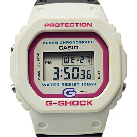  CASIO カシオ G-SHOCK DW-520 ホワイト×ピンク 初代モデル クォーツ レディース 腕時計