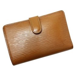 ☆☆ LOUIS VUITTON ルイヴィトン エピ ポルトフォイユ・ヴィエノワ M63243 ケニア 2つ折り財布 ユニセックス シルバー金具 Cランク