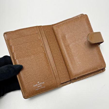  LOUIS VUITTON ルイヴィトン エピ ポルトフォイユ・ヴィエノワ M63243 ケニア 2つ折り財布 ユニセックス シルバー金具