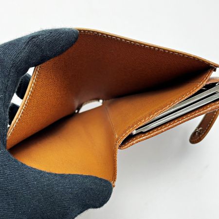  LOUIS VUITTON ルイヴィトン エピ ポルトフォイユ・ヴィエノワ M63243 ケニア 2つ折り財布 ユニセックス シルバー金具