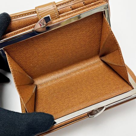  LOUIS VUITTON ルイヴィトン エピ ポルトフォイユ・ヴィエノワ M63243 ケニア 2つ折り財布 ユニセックス シルバー金具