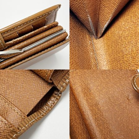  LOUIS VUITTON ルイヴィトン エピ ポルトフォイユ・ヴィエノワ M63243 ケニア 2つ折り財布 ユニセックス シルバー金具