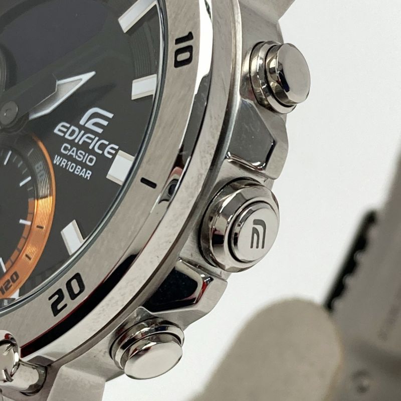 限定エディフィス スマートフォンリンク 新品 ECB-800D-1AJF シルバー メンズ 腕時計 CASIO 男性 未使用品 EDIFICE