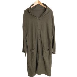 ☆☆ nestrobe ネストローブ カーディガン サイズ フリー レディース 01194-1349 オリーブ Bランク