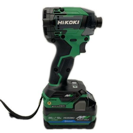  HiKOKI ハイコーキ コードレスインパクトドライバ 36V WH36DD 2XHLSZ グリーン 未使用品