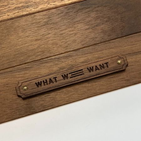 WHAT WE WANT WWW_ROLLTOPTABLE ロールトップテーブル 大 保存袋付き｜中古｜なんでもリサイクルビッグバン