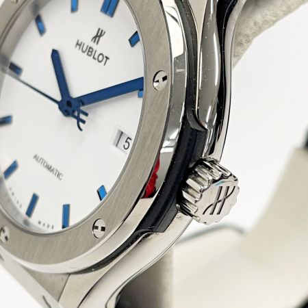  HUBLOT ウブロ クラシックフュージョン 542.NX.2210.LR.JPN17 自動巻き メンズ 腕時計 箱・取説・ギャランティ有