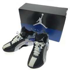  NIKE ナイキ AIR JORDAN XXXV SP-F PF DA2371-100 ブルー スニーカー SIZE 26cm メンズ 箱付き Bランク