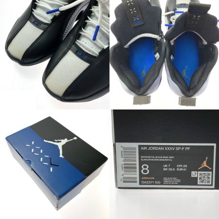  NIKE ナイキ AIR JORDAN XXXV SP-F PF DA2371-100 ブルー スニーカー SIZE 26cm メンズ 箱付き