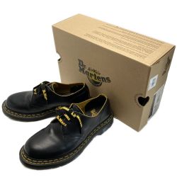 ☆☆ Dr.Martens ドクターマーチン ホール シューズ 1461DS ブラック サイズ UK6 US7 約25cm メンズ Bランク