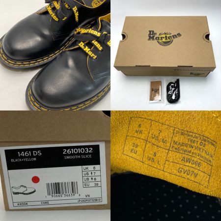  Dr.Martens ドクターマーチン ホール シューズ 1461DS ブラック サイズ UK6 US7 約25cm メンズ