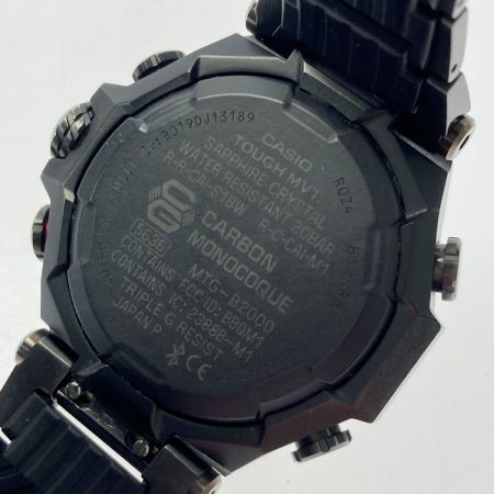  CASIO カシオ G-SHOCK M-TG スマートフォンリンク MTG-B2000BDE-1AJR 電波ソーラー メンズ 腕時計 箱・取説有
