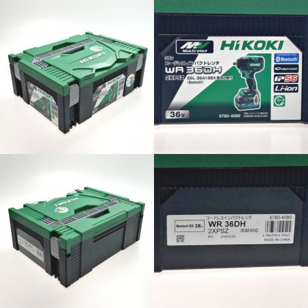  HiKOKI ハイコーキ コードレスインパクトレンチ 36V WR36DH 2XPSZ
