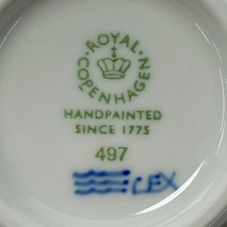  ROYAL COPENHAGEN ロイヤル・コペンハーゲン ブルーパルメッテ ペア マグカップ 