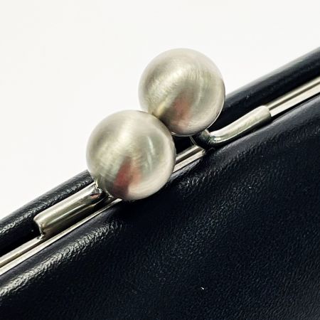  PRADA プラダ がま口財布 1M0923 ブラック レディース シルバー金具 ギャランティカード・布袋有