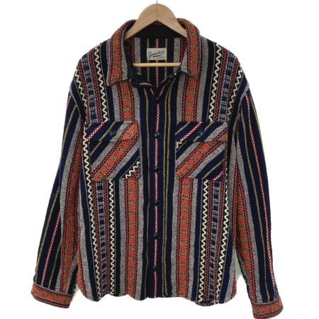  TENDERLOIN テンダーロイン シャツ ジャケット Native SHT JKT レッド サイズ L メンズ