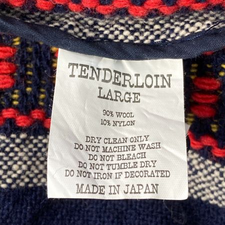  TENDERLOIN テンダーロイン シャツ ジャケット Native SHT JKT レッド サイズ L メンズ