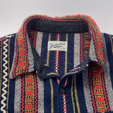  TENDERLOIN テンダーロイン シャツ ジャケット Native SHT JKT レッド サイズ L メンズ