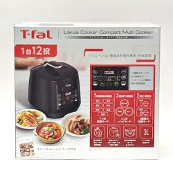 ☆☆ T-fal ティファール ラクラクッカー コンパクト電気圧力鍋 ブラック 2022年モデル CY3518JPA Sランク