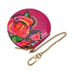 ☆☆ LOUIS VUITTON ルイヴィトン モノグラム ヴェルニ ポルトモネ・シャポー M93690 ぴんく コインケース Aランク