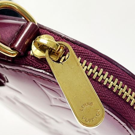  LOUIS VUITTON ルイヴィトン モノグラムヴェルニ ポルトモネクール M93562 パープル コインケース 小銭入れ レディース