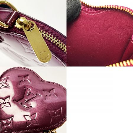 LOUIS VUITTON ルイヴィトン モノグラムヴェルニ ポルトモネクール M93562 パープル コインケース 小銭入れ レディース