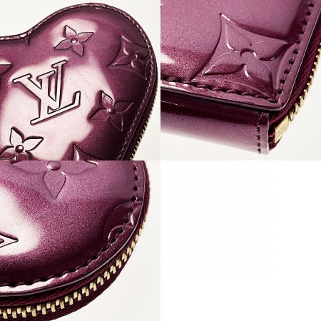  LOUIS VUITTON ルイヴィトン モノグラムヴェルニ ポルトモネクール M93562 パープル コインケース 小銭入れ レディース