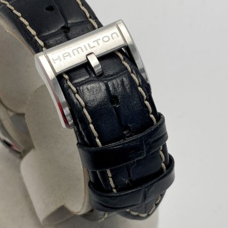  HAMILTON ハミルトン ジャズマスター ジェント デイト H324111 ブラック クォーツ メンズ 腕時計