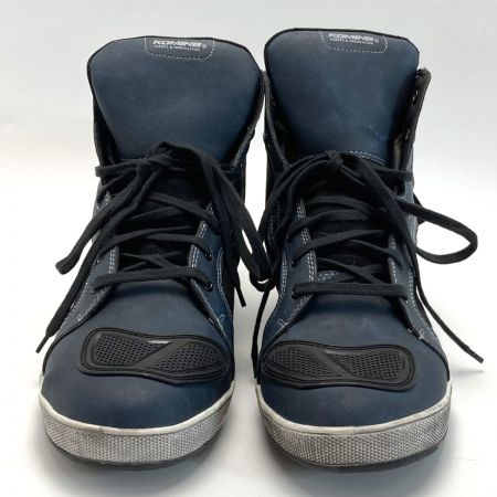  KOMINE ウォータープルーフマイクロファイバーライディングスニーカー 05-091 ネイビー SIZE 27cm メンズ